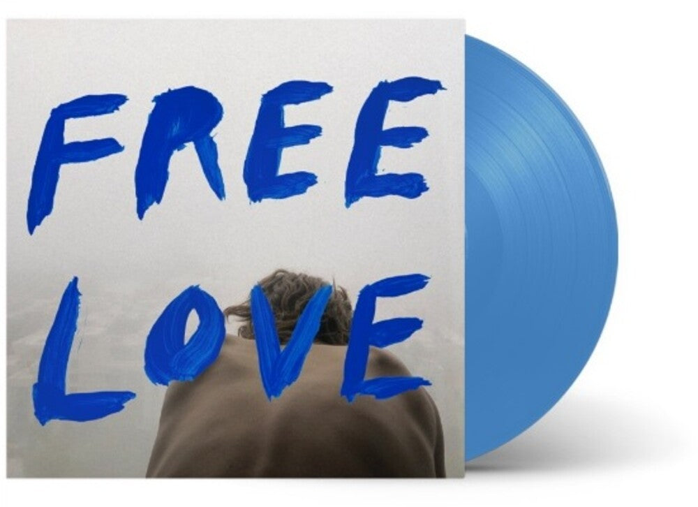 the album cover for Sylvan Esso - Free Love [Indie Exclusive Limited Edition Sky Blue Opaque LP]