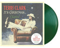 the album cover for Terri Clark - It's Christmas...Cheers! [Holly Green LP]