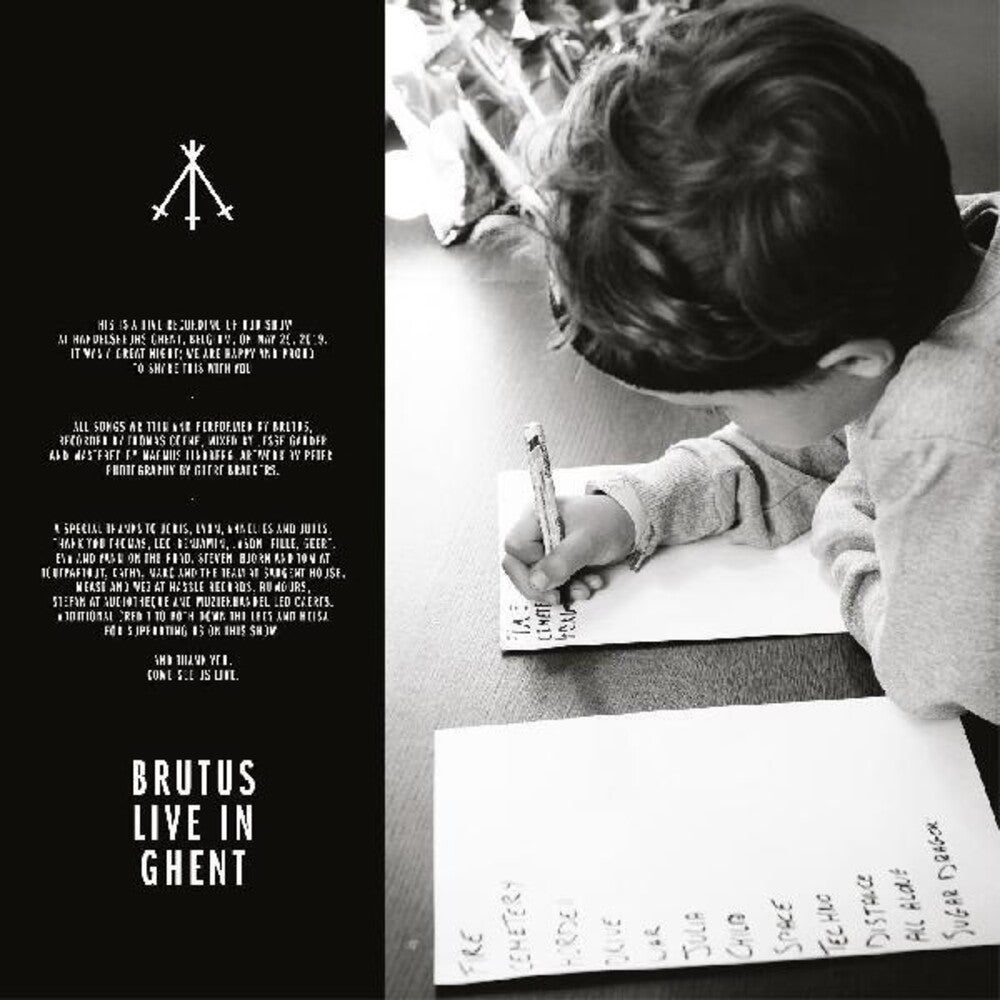 the album cover for Brutus - Live In Ghent [Download Included]