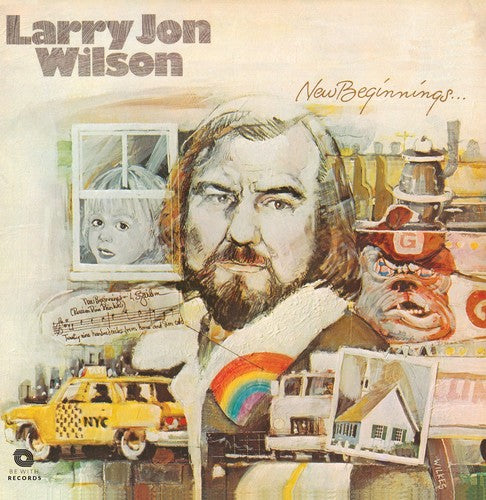 the album cover for Larry Wilson Jon - New Beginnings [Limited Edition] [Remastered]