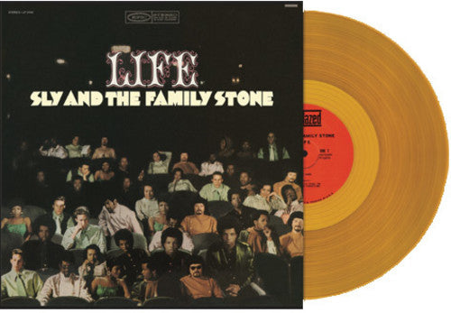 the album cover for Sly & The Family Stone - Life [Colored Vinyl] (Ylw)