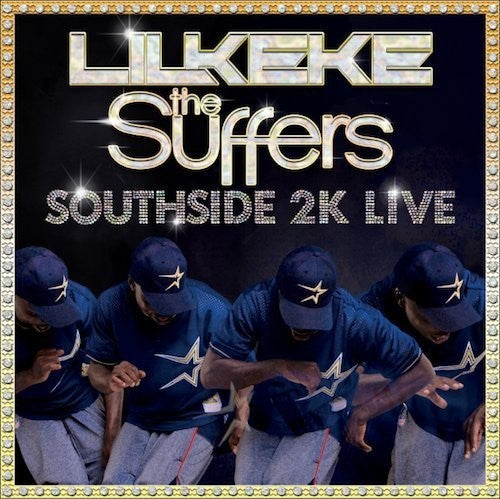 the album cover for Lil' Keke - Southside 2k Live [Limited Edition Transparent Blue/Gold 7in Single]