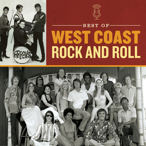 the album cover for Best Of West Coast Rock & Roll / Various - Best Of West Coast Rock & Roll