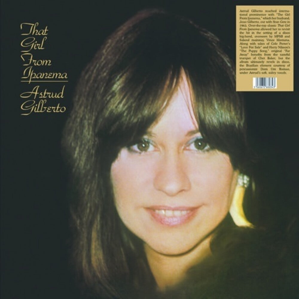 the album cover for Astrud Gilberto - That Girl From Ipanema
