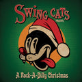 the album cover for Danny Harvey B / Twinn,Gary - Swing Cats Presents A Rockabilly Christmas [Limited Edition Red LP]