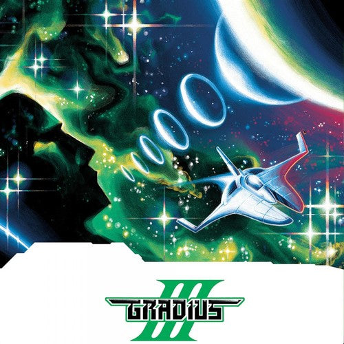 the album cover for Konami Kukeiha Club Cvnl - Gradius Iii (Original Soundtrack) [Clear Vinyl]