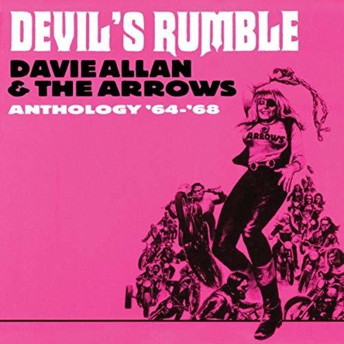 the album cover for Davie Allan & Arrows - Devil's Runble: Anthology 64-68