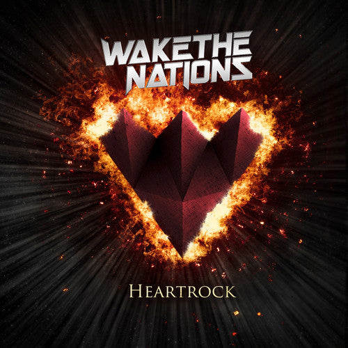 the album cover for Wake The Nations - Heartrock
