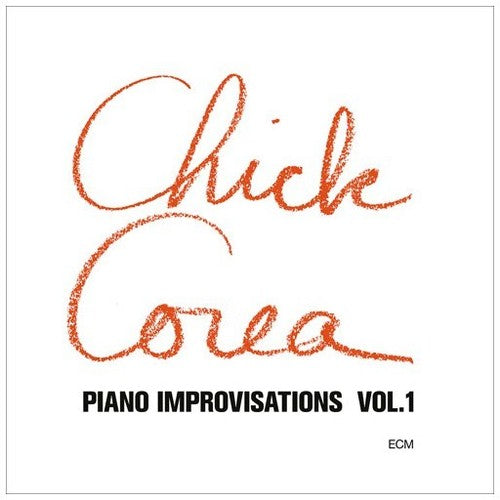 the album cover for Chick Corea - Piano Improvisations 1