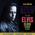 the album cover for Glenn Danzig - Sings Elvis (Blue Vinyl)