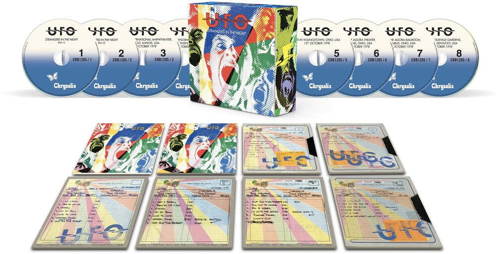 the album cover for UFO - Strangers In The Night [Deluxe Edition]