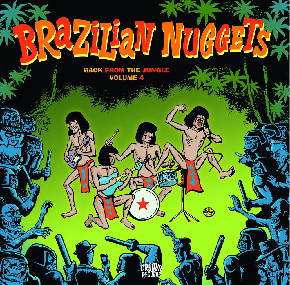 the album cover for Brazilian Nuggets Vol 4 / Various - Brazilian Nuggets Vol. 4 / Various