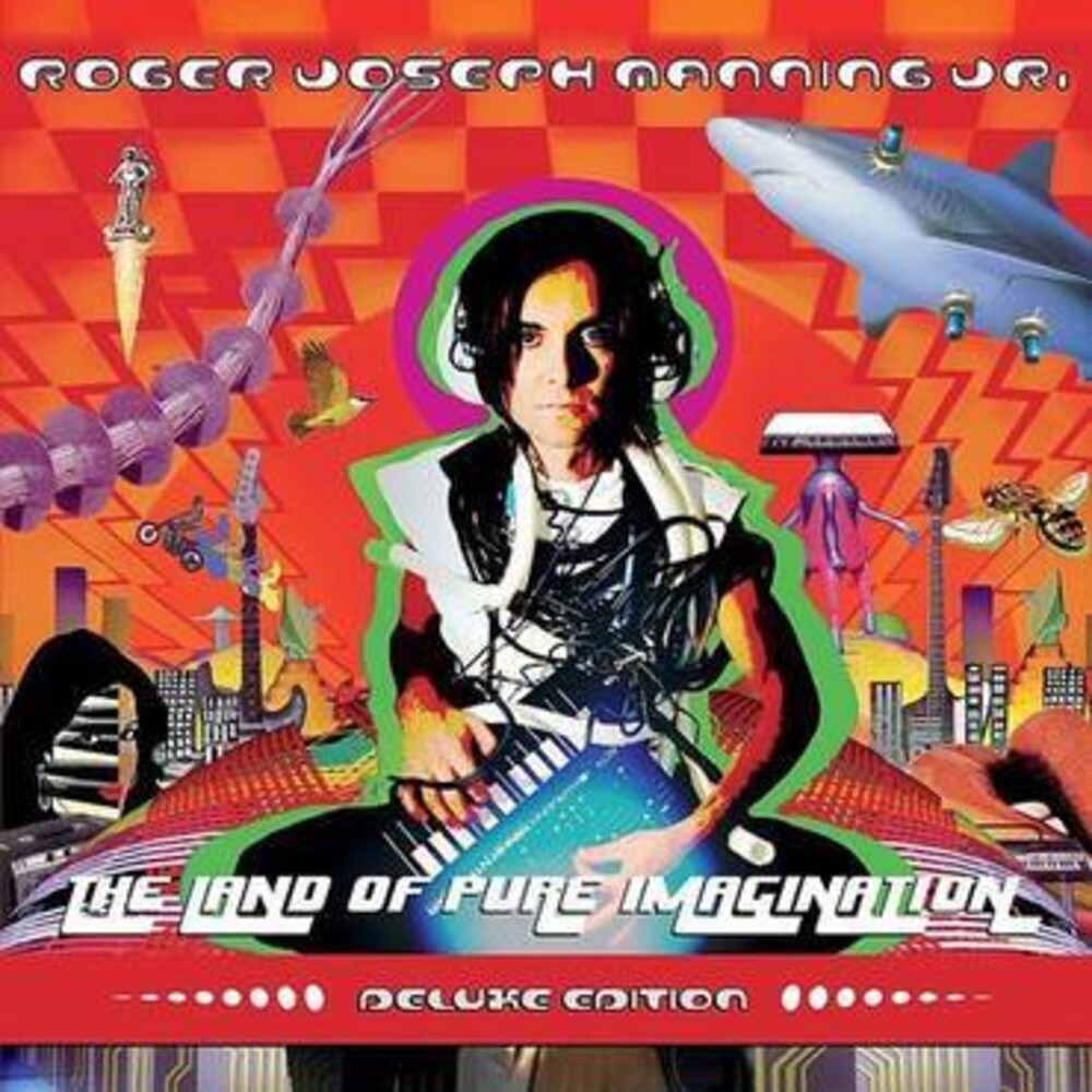 the album cover for Roger Joseph Manning Jr. - Land Of Pure Imagination