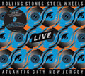 the album cover for The Rolling Stones - Steel Wheels Live (Live From Atlantic City, NJ, 1989) [2CD/Blu-ray]