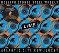 the album cover for The Rolling Stones - Steel Wheels Live (Live From Atlantic City, NJ, 1989) [2CD/DVD]