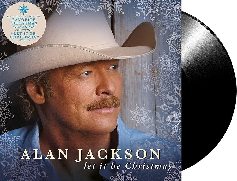 the album cover for Alan Jackson - Let It Be Christmas