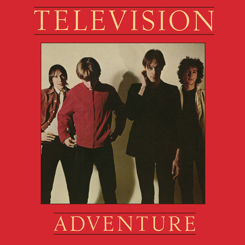 the album cover for Television - Adventure [SYEOR Exclusive 2019 Red LP]