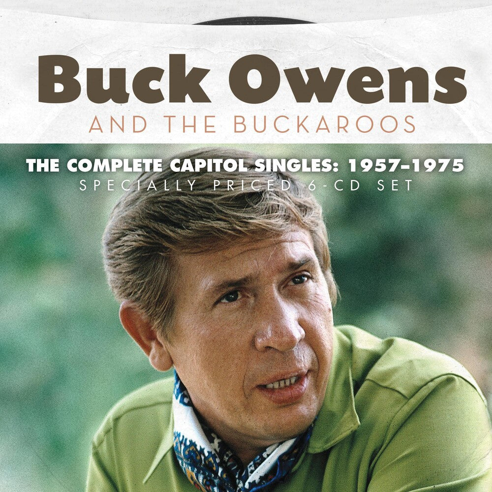 the album cover for Buck Owens - The Complete Capitol Singles 1957-1975