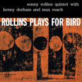 the album cover for Sonny Rollins - Rollins Plays for Bird