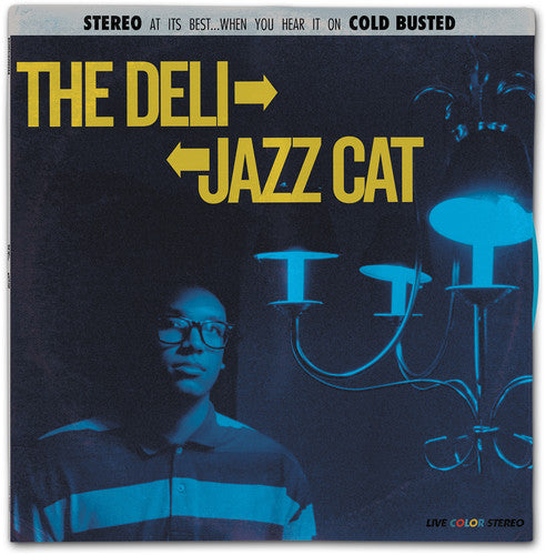 the album cover for Deli - Deli / Jazz Cat (Turquoise Vinyl) [Colored Vinyl]