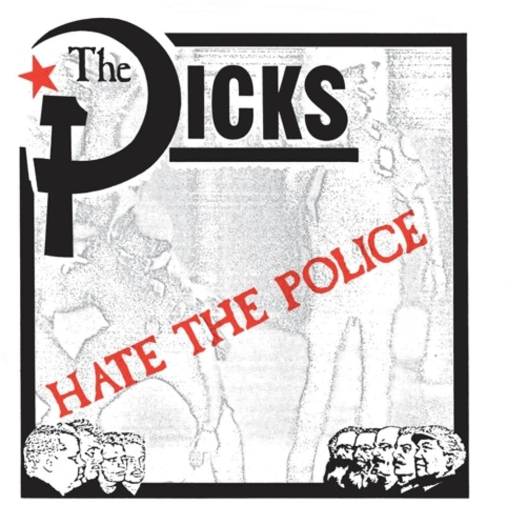 the album cover for Dicks - Hate The Police [Colored Vinyl] [Limited Edition] (Can)