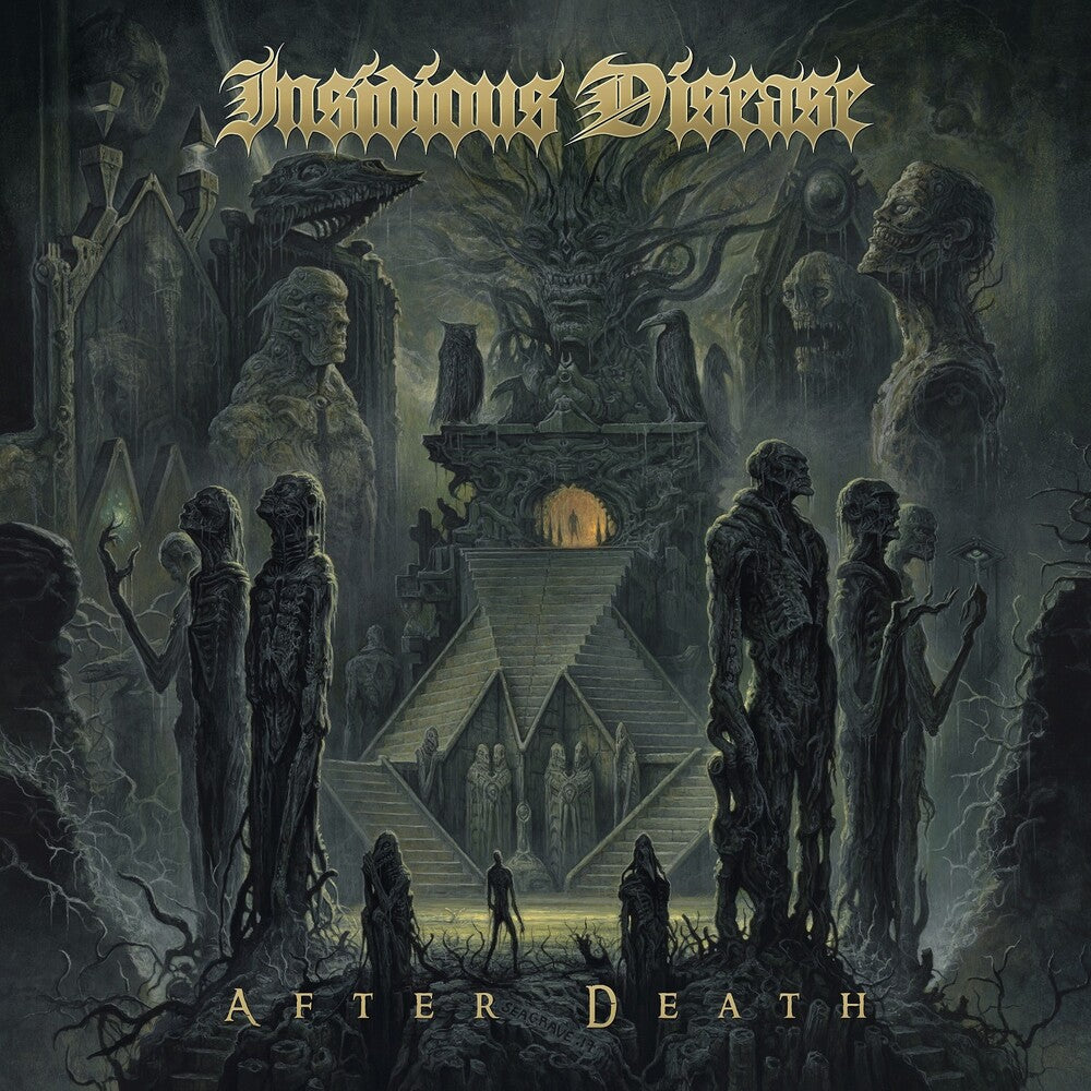 the album cover for Insidious Disease - After Death
