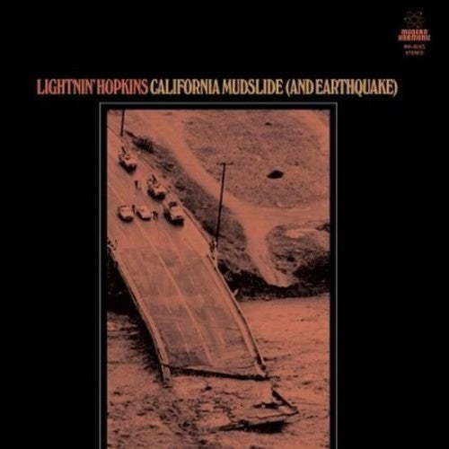 the album cover for Lightnin' Hopkins - California Mudslide (And Earthquake)