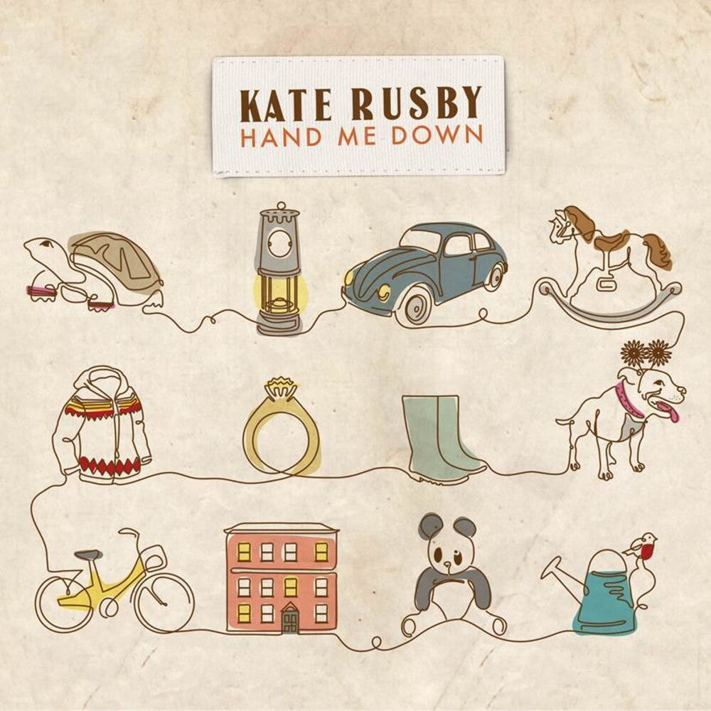 the album cover for Kate Rusby - Hand Me Down