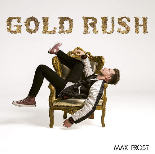 the album cover for Max Frost - Gold Rush