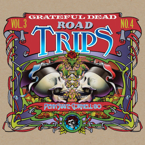 the album cover for Grateful Dead - Road Trips Vol.3 No. 4 - Penn State / Cornell '80