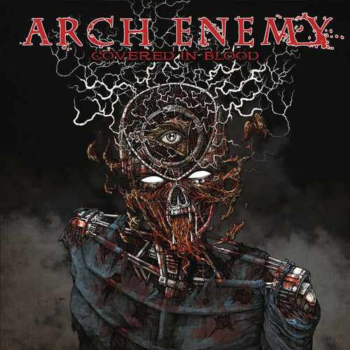 the album cover for Arch Enemy - Covered In Blood