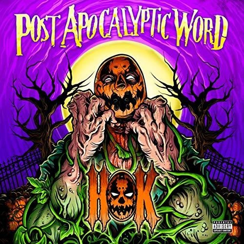 the album cover for HOK - The Post Apocalyptic Word [LP]