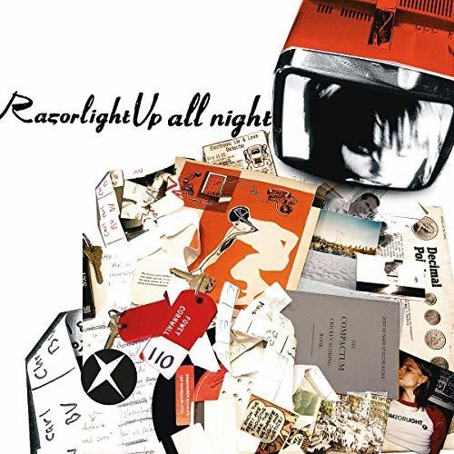 the album cover for Razorlight - Up All Night