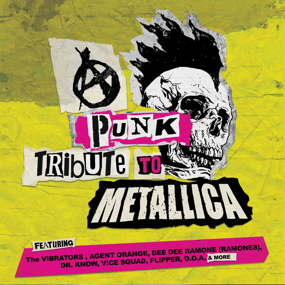 the album cover for Punk Tribute To Metallica / Various - Punk Tribute To Metallica / Various [Colored Vinyl] [Limited Edition]