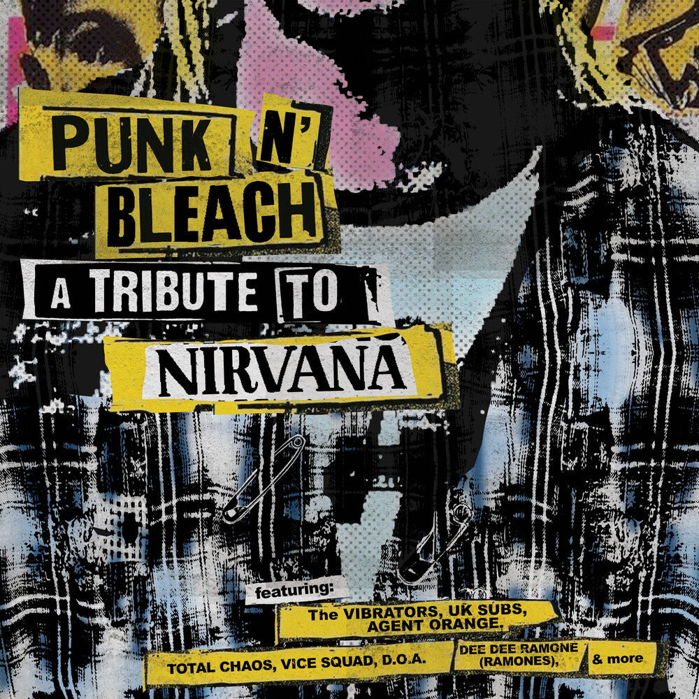 the album cover for Punk N Bleach - A Punk Tribute To Nirvana / Var - Punk N' Bleach - A Punk Tribute To Nirvana / Various