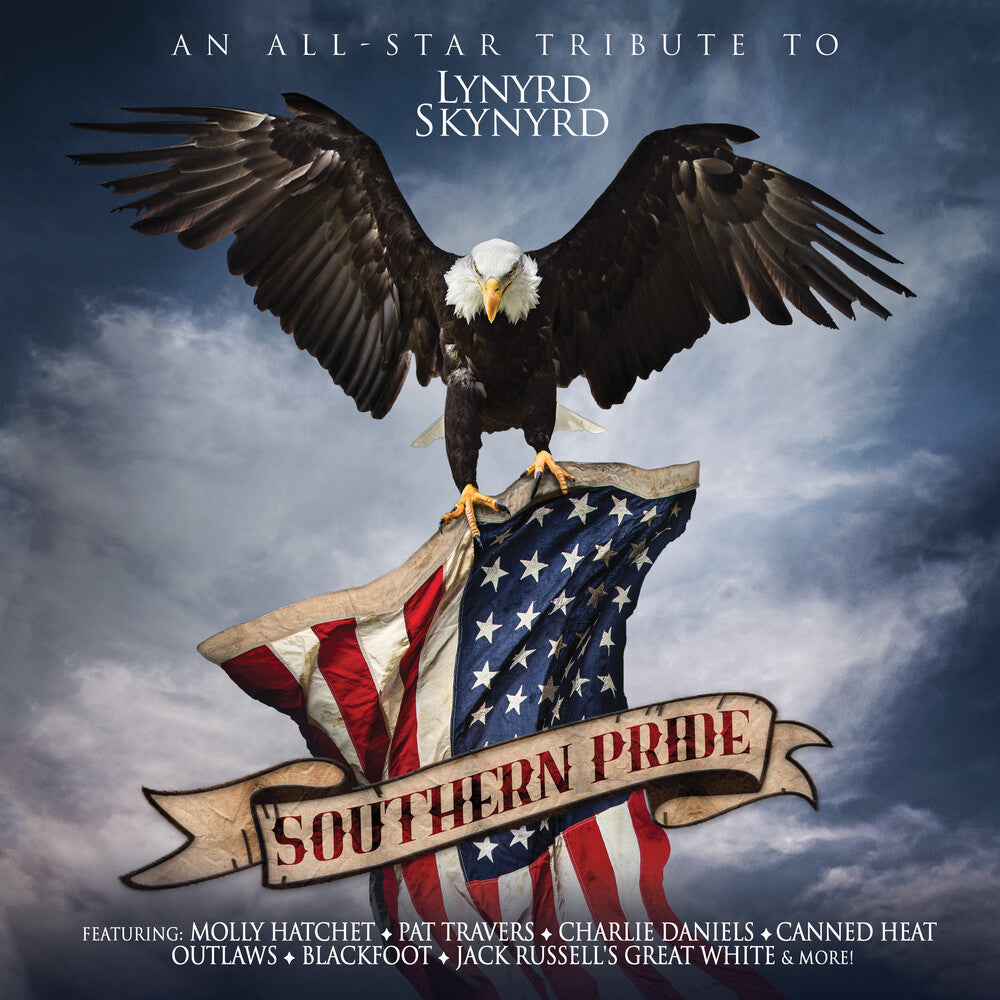 the album cover for Southern Pride-All-Star Tribute To Lynyrd Skynyrd - Southern Pride - An All-Star Tribute To Lynyrd Skynyrd / Various