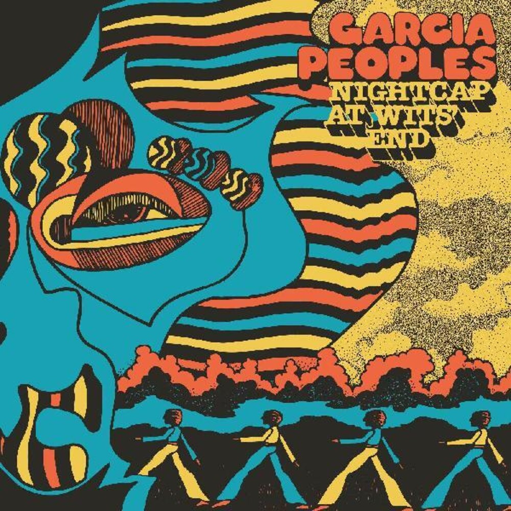 the album cover for Garcia Peoples - Nightcap At Wits' End [Indie Exclusive Limited Edition Opaque Yellow LP]