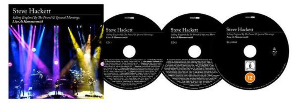 the album cover for Steve Hackett - Selling England By The Pound & Spectral Mornings: Live at Hammersmith [Deluxe 2CD+DVD]