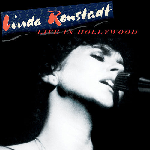 the album cover for Linda Ronstadt - Live In Hollywood [Limited Edition Brick and Mortar Exclusive Red LP]