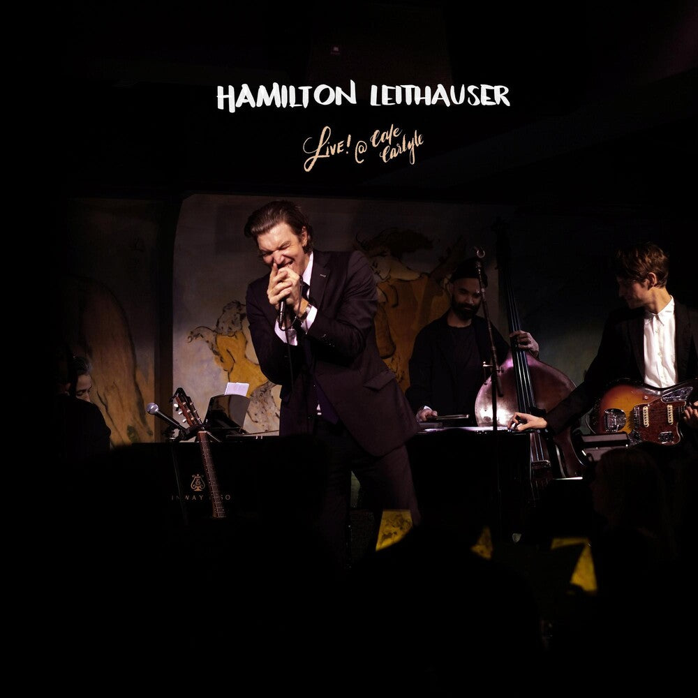 the album cover for Hamilton Leithauser - Live! at Café Carlyle [Opaque White LP]