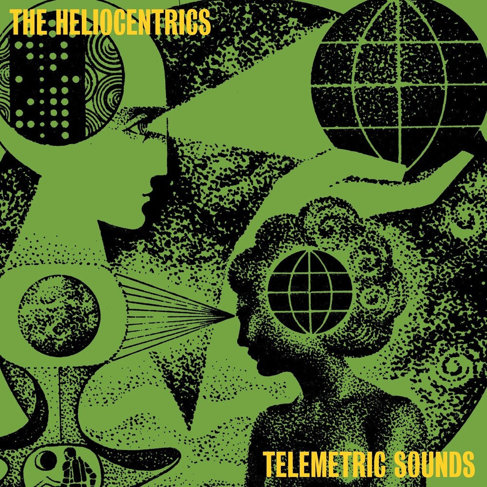 the album cover for Heliocentrics - Telemetric Sounds