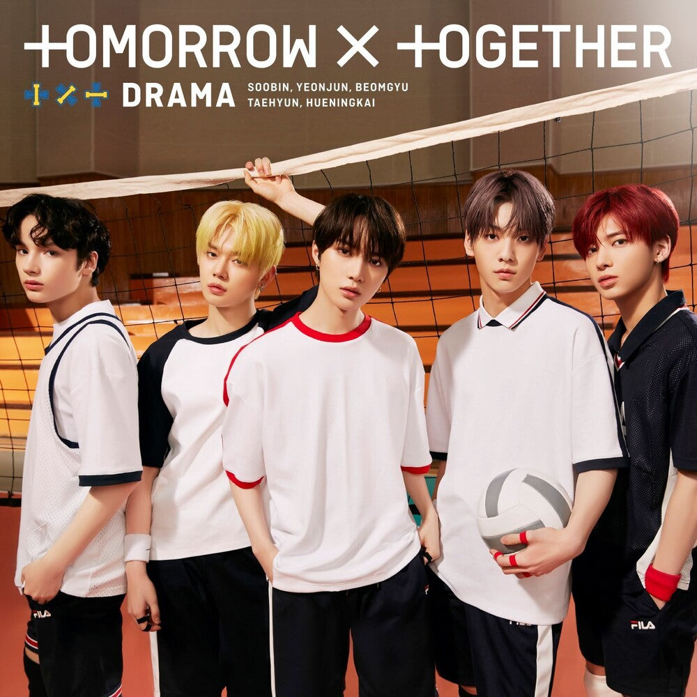 the album cover for TOMORROW X TOGETHER - Drama (Version A) [Limited Edition CD/DVD]