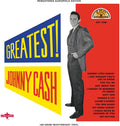the album cover for Johnny Cash - Greatest [Limited Edition White LP]