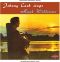 the album cover for Johnny Cash - Sings Hank Williams & Other Favourite Tunes [Limited Edition Sunset Orange LP]