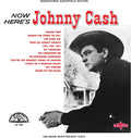 the album cover for Johnny Cash - Now Here's Johnny Cash [Limited Edition Red LP]