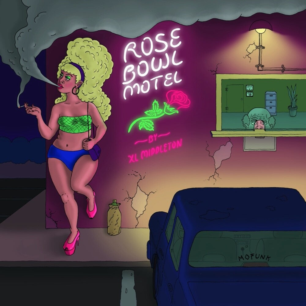 the album cover for Xl Middleton - Rose Bowl
