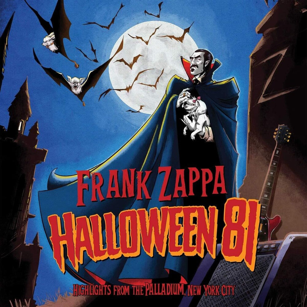 the album cover for Frank Zappa - Halloween 81: Live At The Palladium, NYC (Highlights)