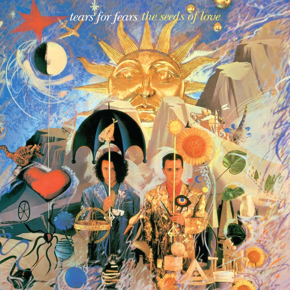 the album cover for Tears For Fears - The Seeds Of Love