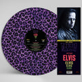 the album cover for Danzig - Sings Elvis - A Gorgeous Purple Leopard Picture Disc Vinyl