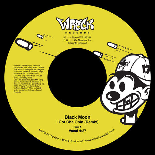 the album cover for Black Moon - I Got Cha Opin (remix)